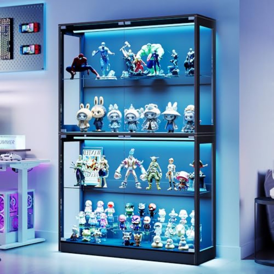 Glass Cabinet Display - Vitrina con Pantalla RGB de 45