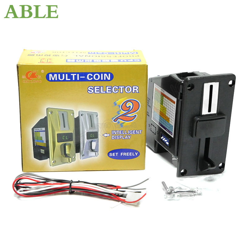 Vending Arcade Games - Selector de múltiples aceptadores de monedas,