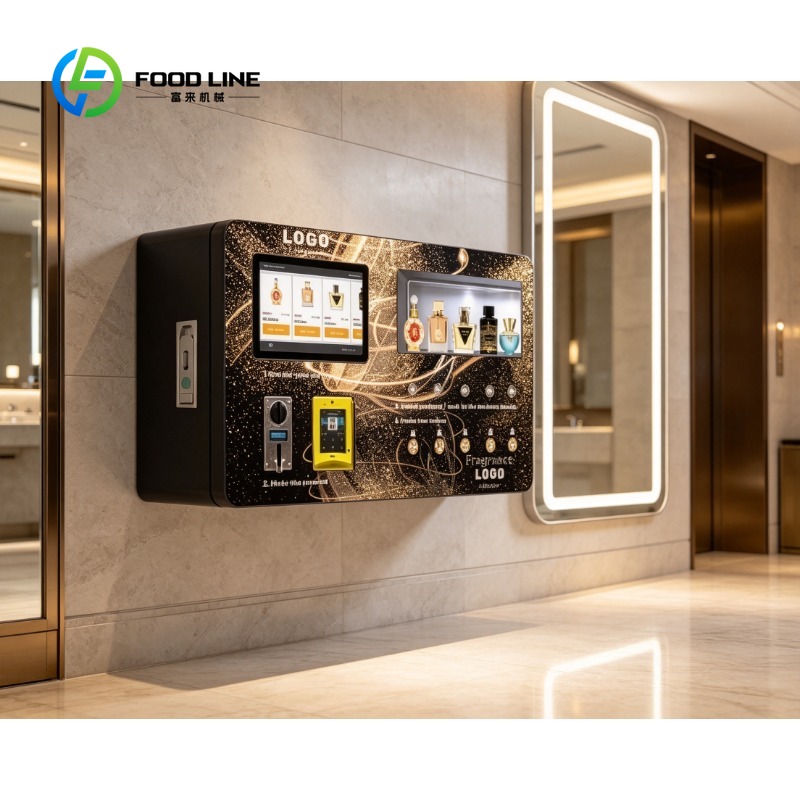 Bill Acceptor Vending - Máquina expendedora de perfumes que funciona