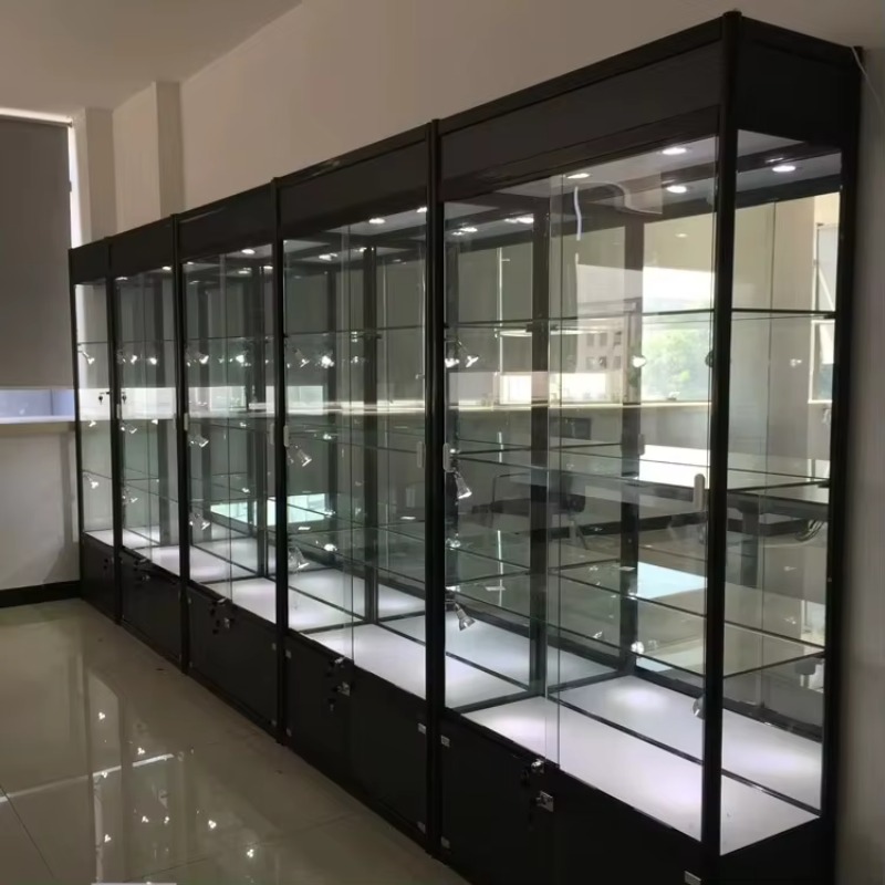 Glass Cabinet Display - Vitrina de Vidrio para Centro Comercial,