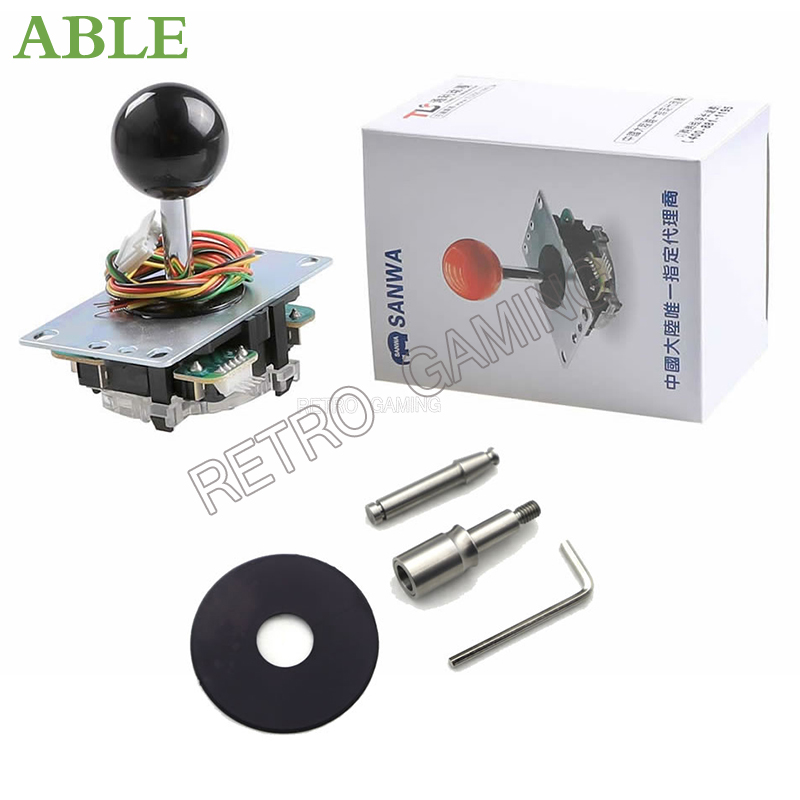 Joystick Arcade Parts - Sanwa-Joystick Arcade Original de JLF-TP-8YT, eje