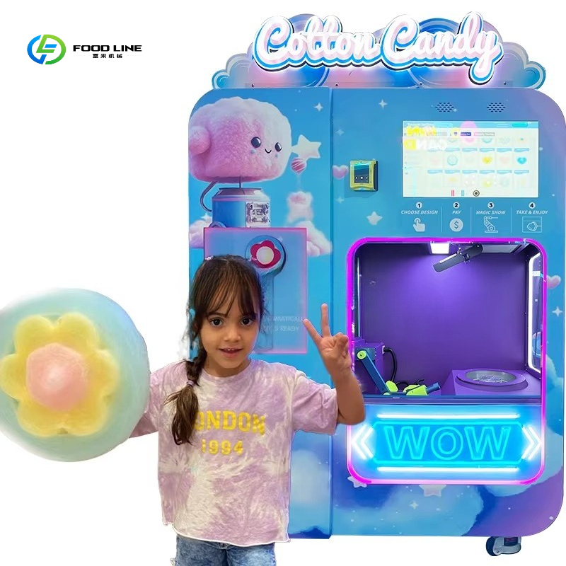 Candy Floss Machine - Máquina de Algodón de Azúcar Totalmente