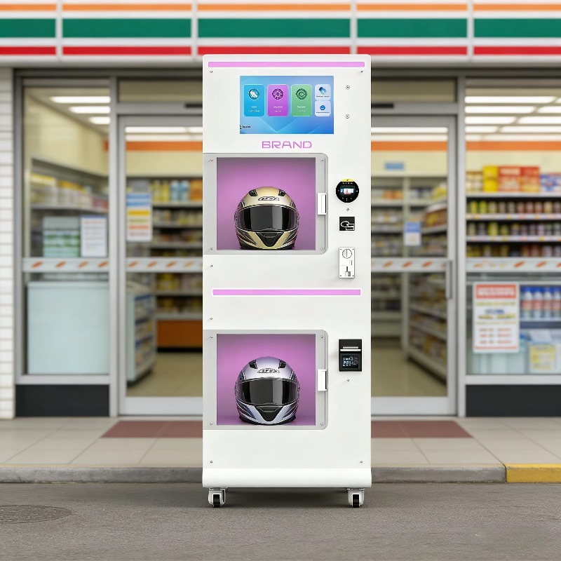 Vending Machine Qr Code - Máquina expendedora personalizada de limpieza de