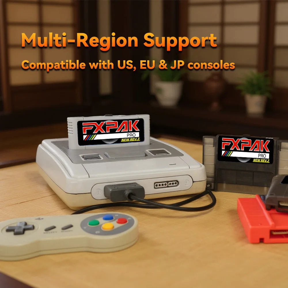FXPAK Pro Rev.Z Versión para S - Arcade Z reseña y precio