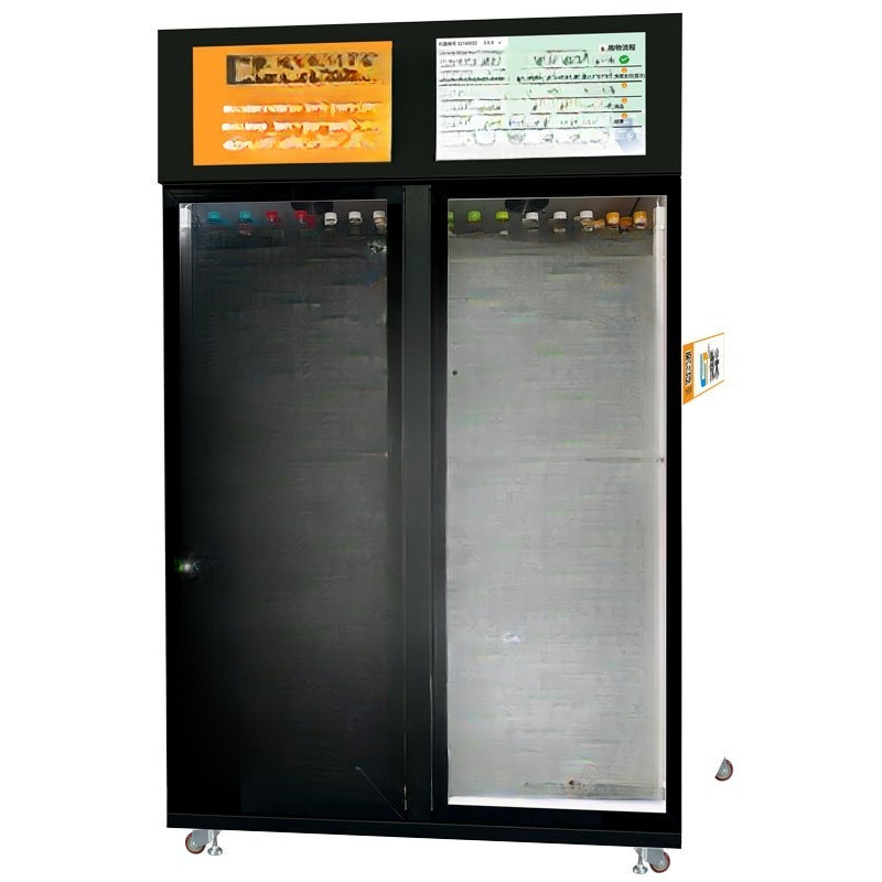 Máquina expendedora AI, conten - Open Vending Machine reseña y precio