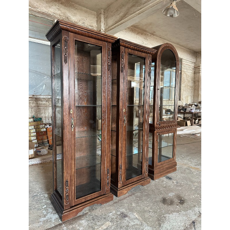 Vitrina de exhibición de antig - Glass Cabinet Display reseña y precio