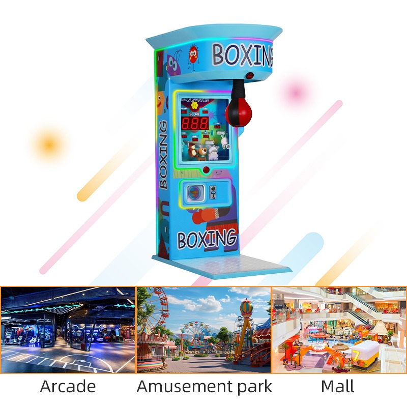 Máquina de boxeo operada con m - Arcade Game Coin reseña y precio