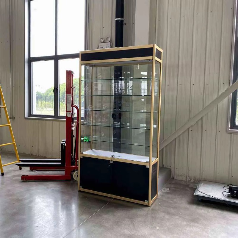Vitrina de Vidrio para Centro  - Glass Cabinet Display reseña y precio