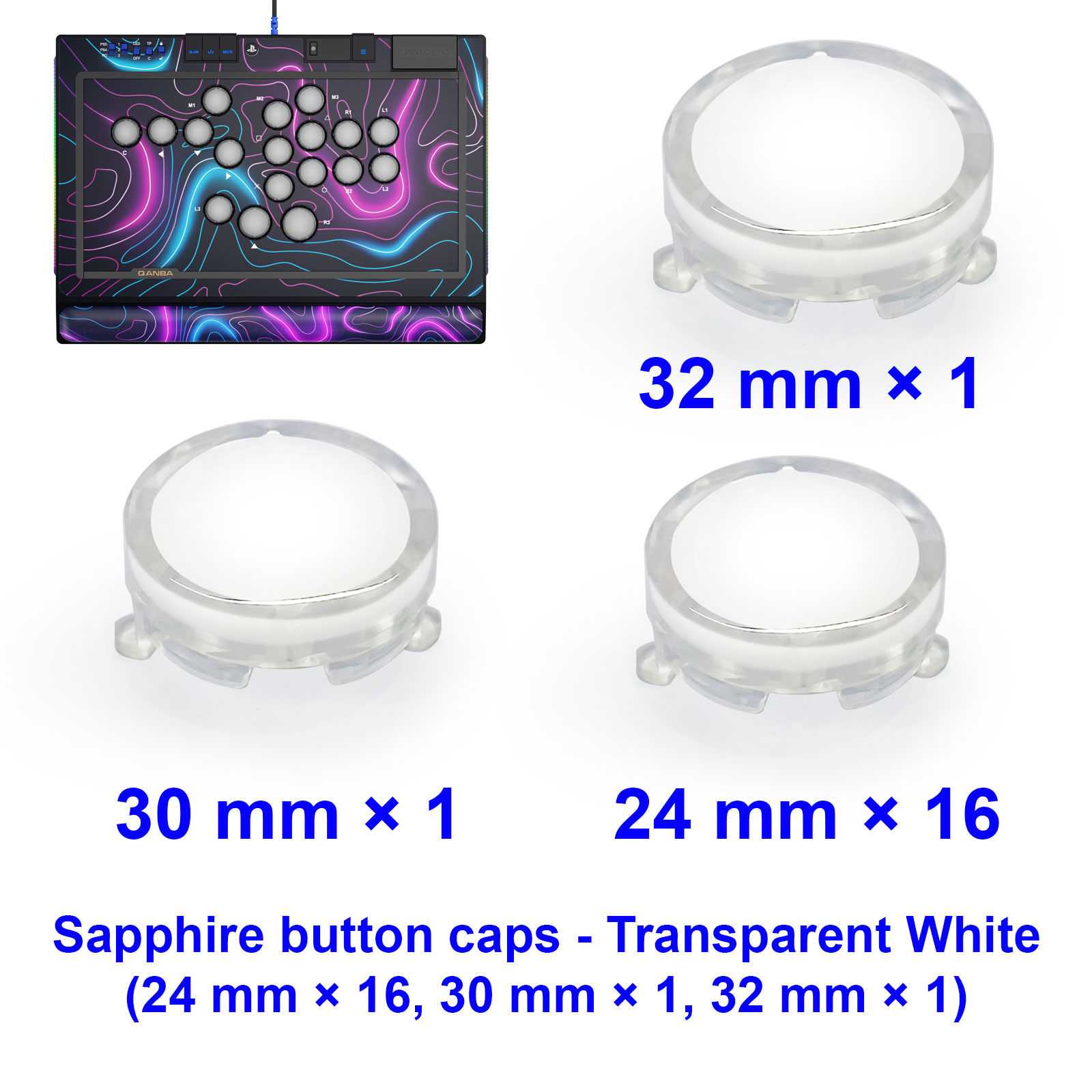 QANBA SAPPHIRE S1 - Juego de T - Joystick Arcade Parts reseña y precio