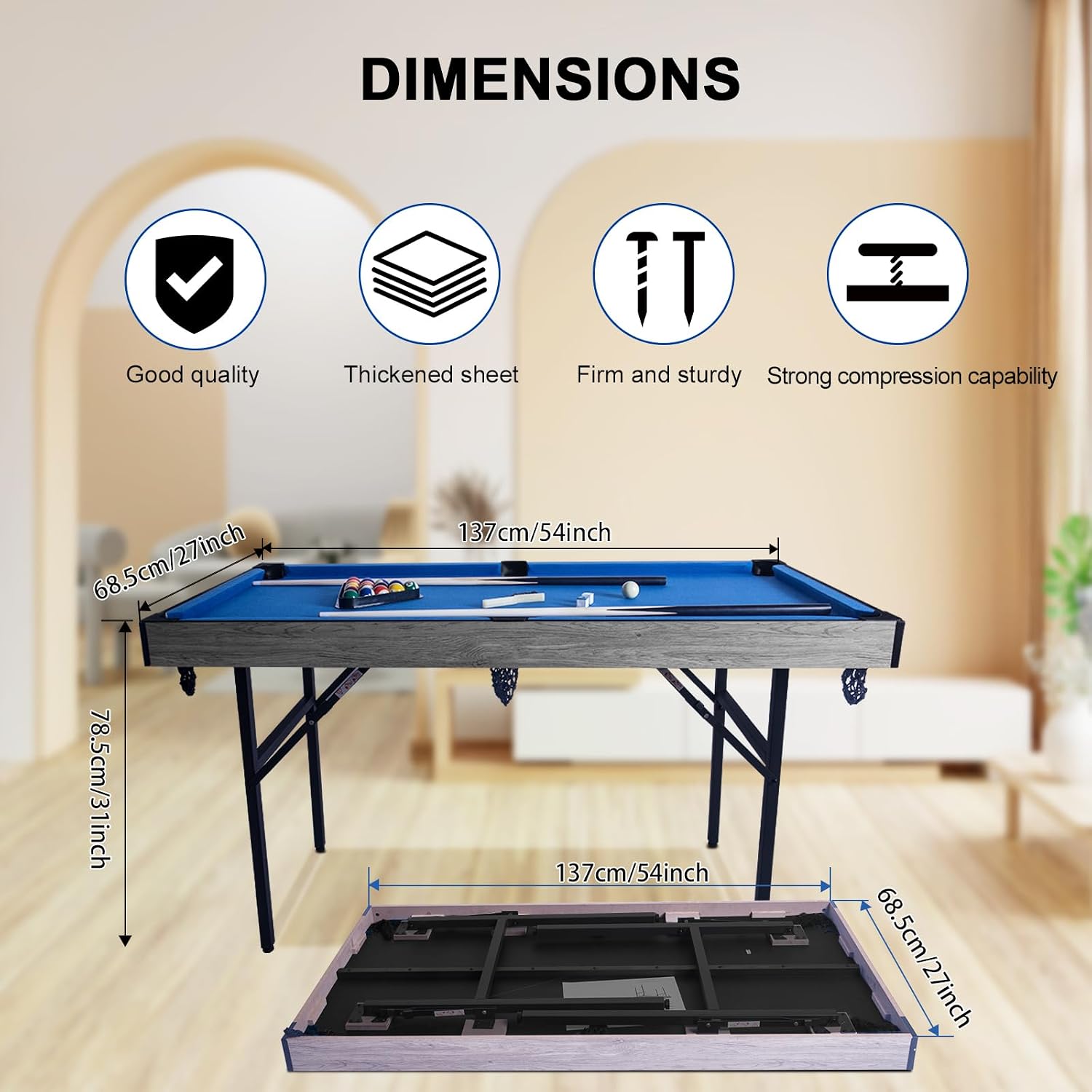 Mesa de juegos multifunción 5  - Air Hockey Table reseña y precio