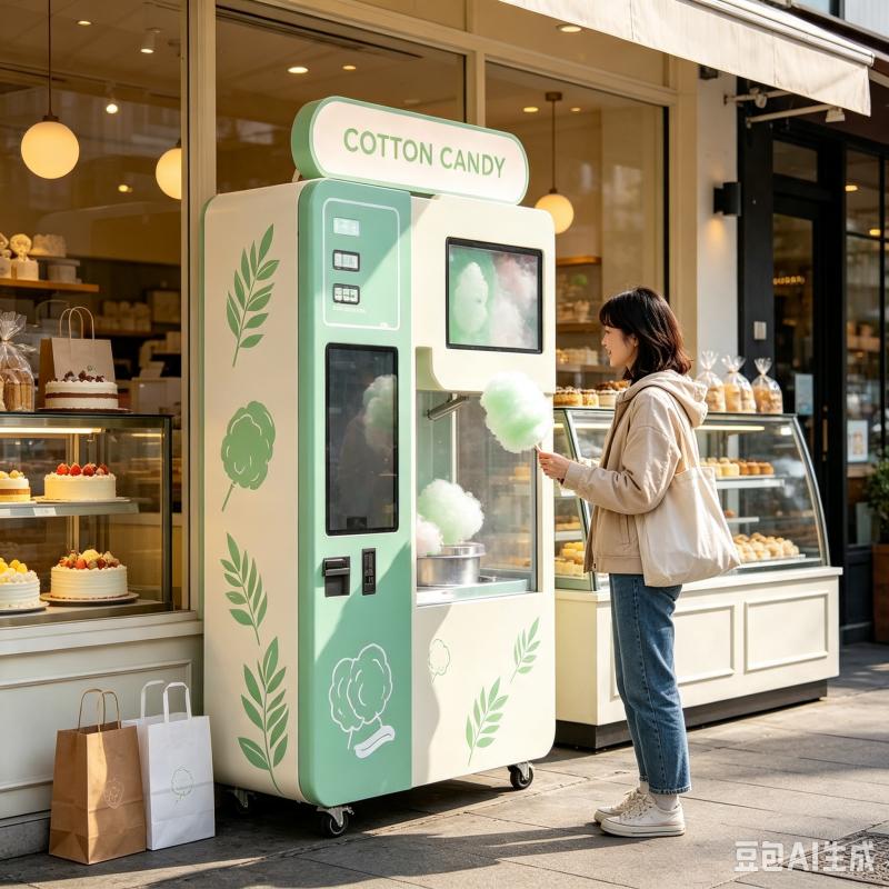 Máquina expendedora automática - Candy Floss Machine reseña y precio