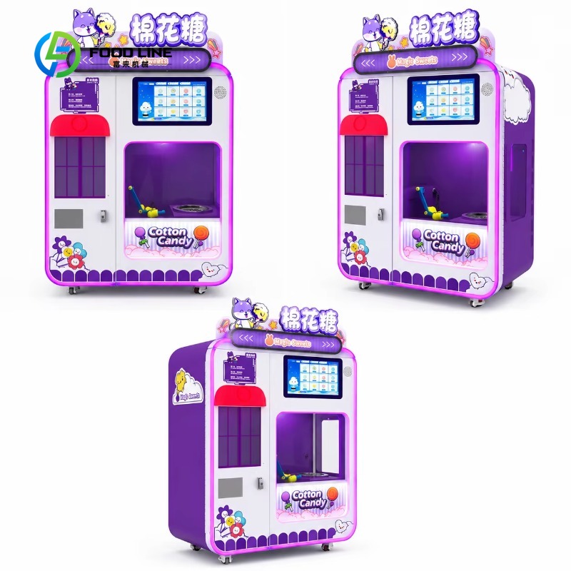 Máquina Expendedora de Algodón - Candy Floss Machine reseña y precio