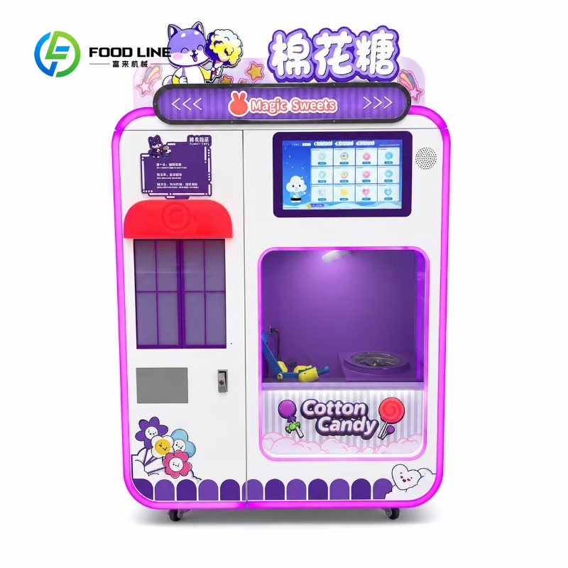 Máquina Expendedora de Algodón - Candy Floss Machine reseña y precio