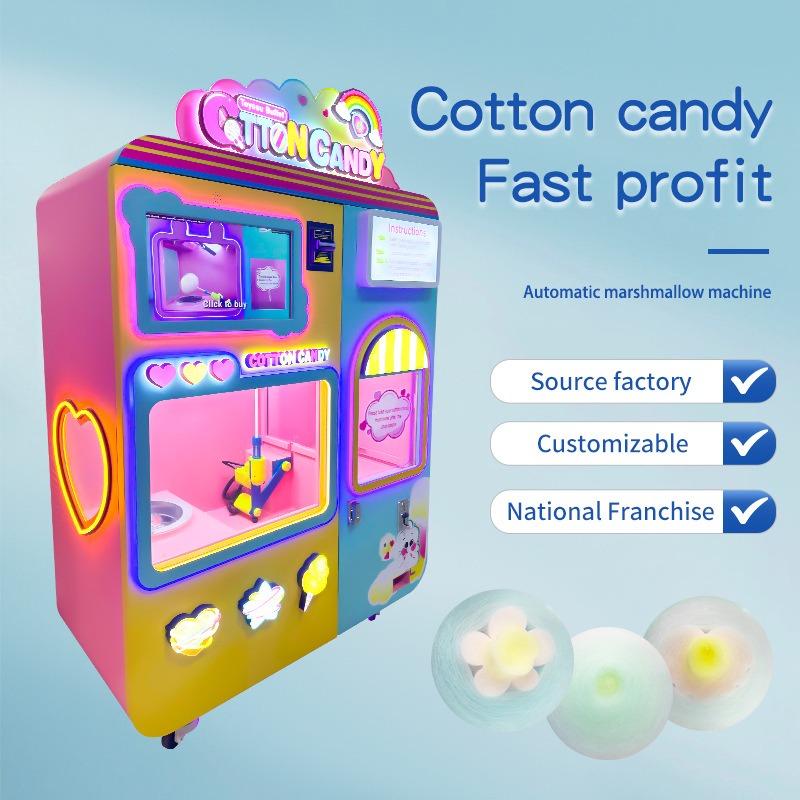 Máquina Expendedora de Algodón - Candy Floss Machine reseña y precio