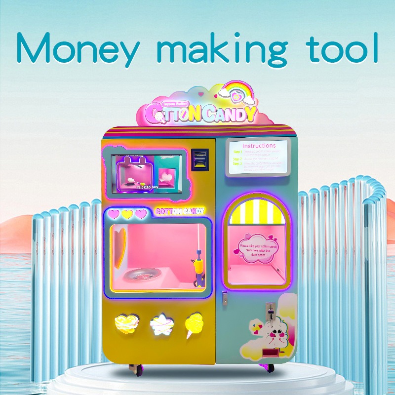 Máquina Expendedora de Algodón - Candy Floss Machine reseña y precio